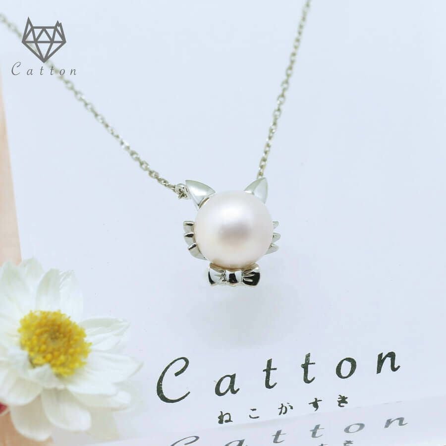 ネッコレス パールネックレス シルバー925 | Cattonオンラインショップ