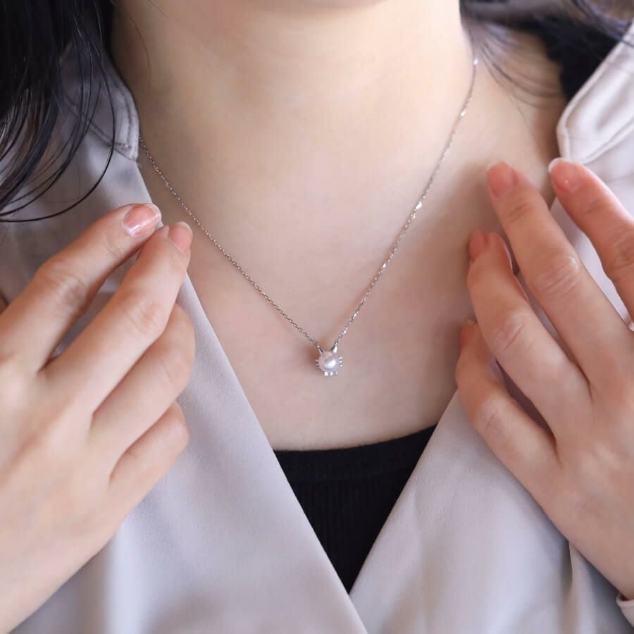 ネッコレス パールネックレス シルバー925 | Cattonオンラインショップ