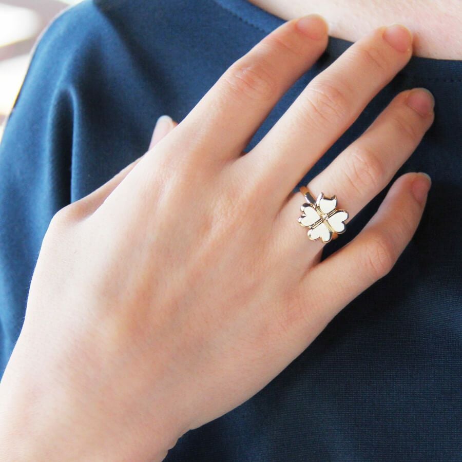 猫のクローバーリング | Cattonオンラインショップ