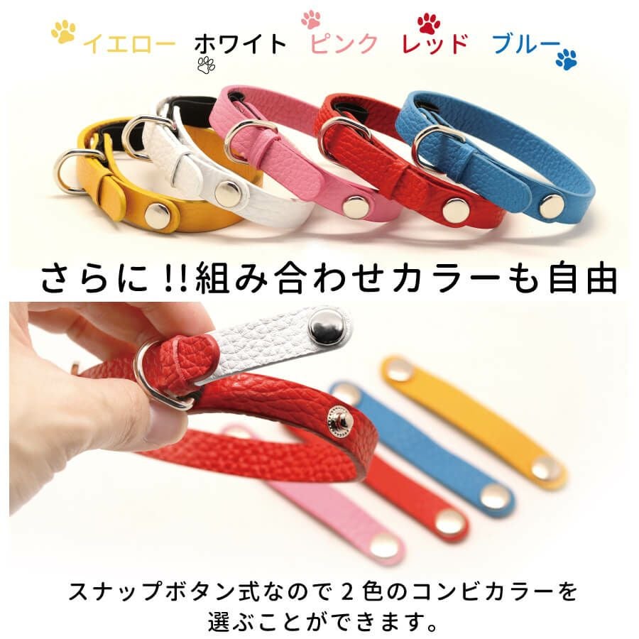 オリジニャルカラー セミオーダー首輪 | Cattonオンラインショップ